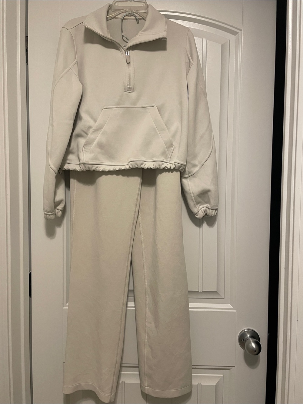 Lululemon Softstreme Half Zip and High - Rise pants Size 2.